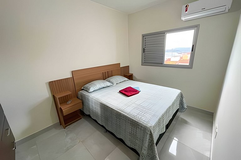 206- Apto de 2/4 com Ar, Garagem e Check in Rápido