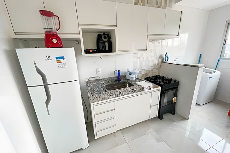 206- Apto de 2/4 com Ar, Garagem e Check in Rápido
