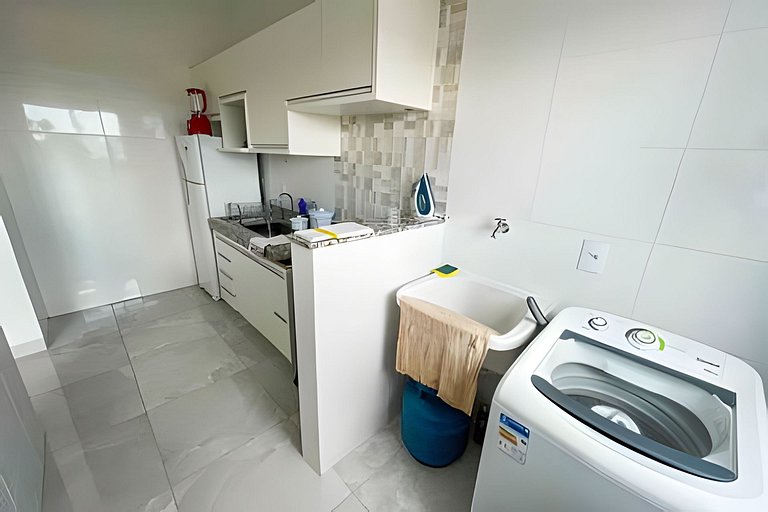 206- Apto de 2/4 com Ar, Garagem e Check in Rápido
