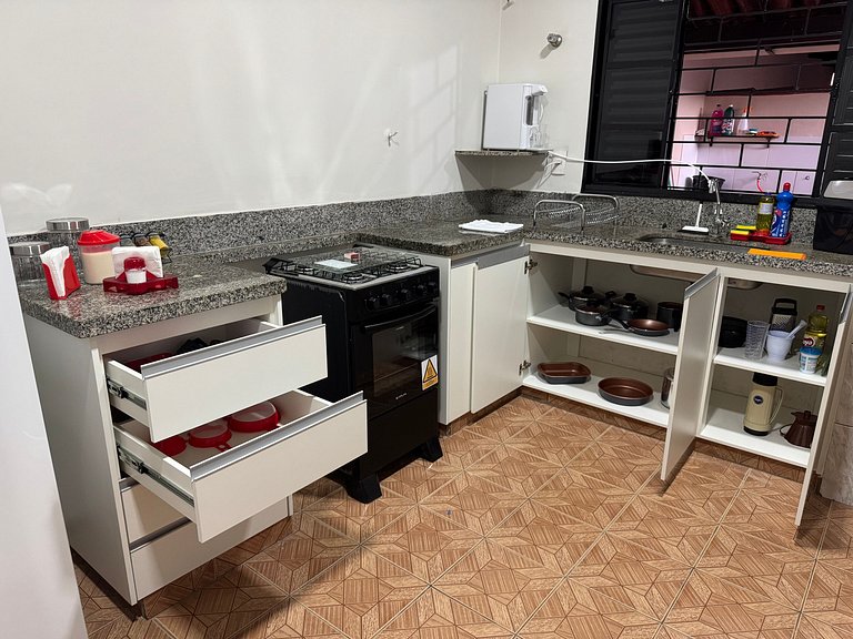 Casa Completa para até 5 hóspedes próx Santa Casa