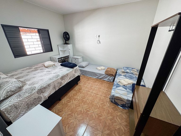 Casa Completa para até 5 hóspedes próx Santa Casa