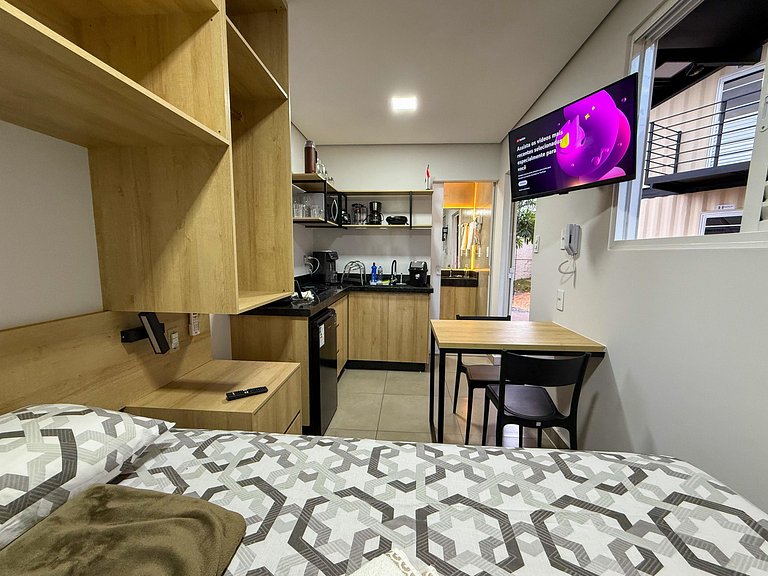 Egito - Flat Studio Completo com Ar Condicionado