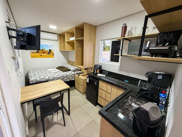 Egito - Flat Studio Completo com Ar Condicionado