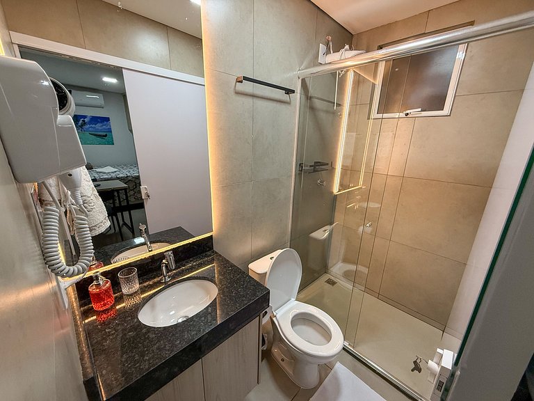 Panamá - Flat Studio apenas 100m Parque de Exp.