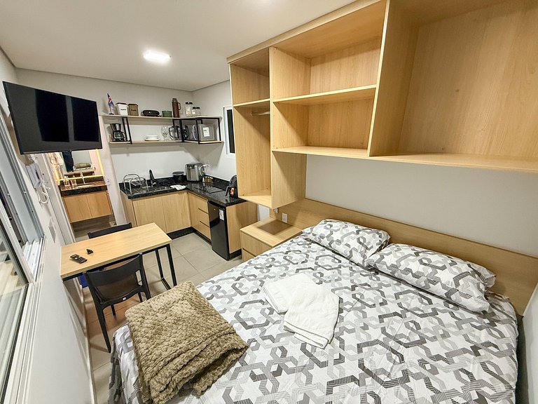 Islândia - Flat Studio apenas 100m Parque de Exp.