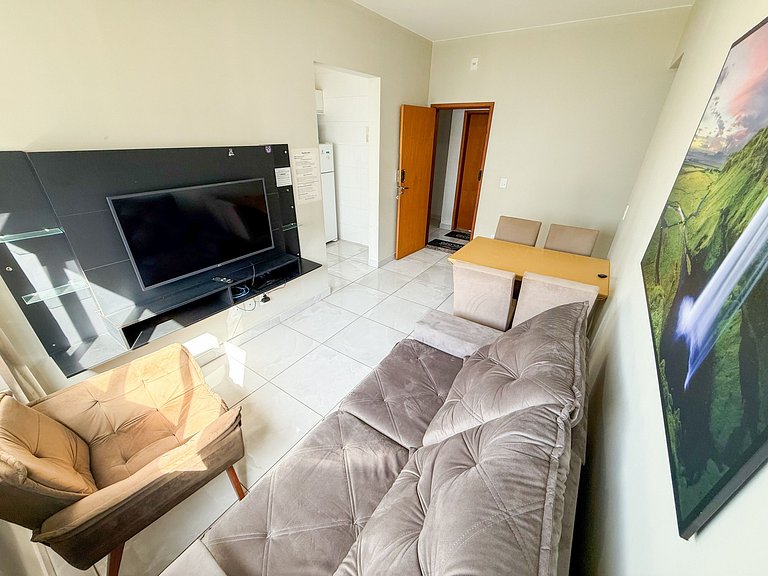 205- APARTAMENTO de 2 QUARTOS para até 6 HÓSPEDES