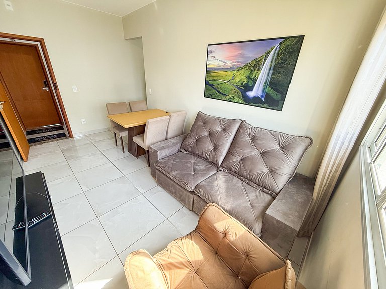 205- APARTAMENTO de 2 QUARTOS para até 6 HÓSPEDES